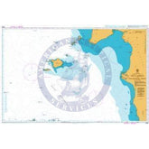British Admiralty Nautical Chart 3758: Pulau Pesemut to Pulau Pulau Leman